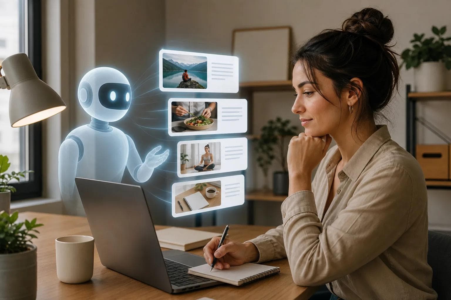 Illustration for AI Post Writer: Fast