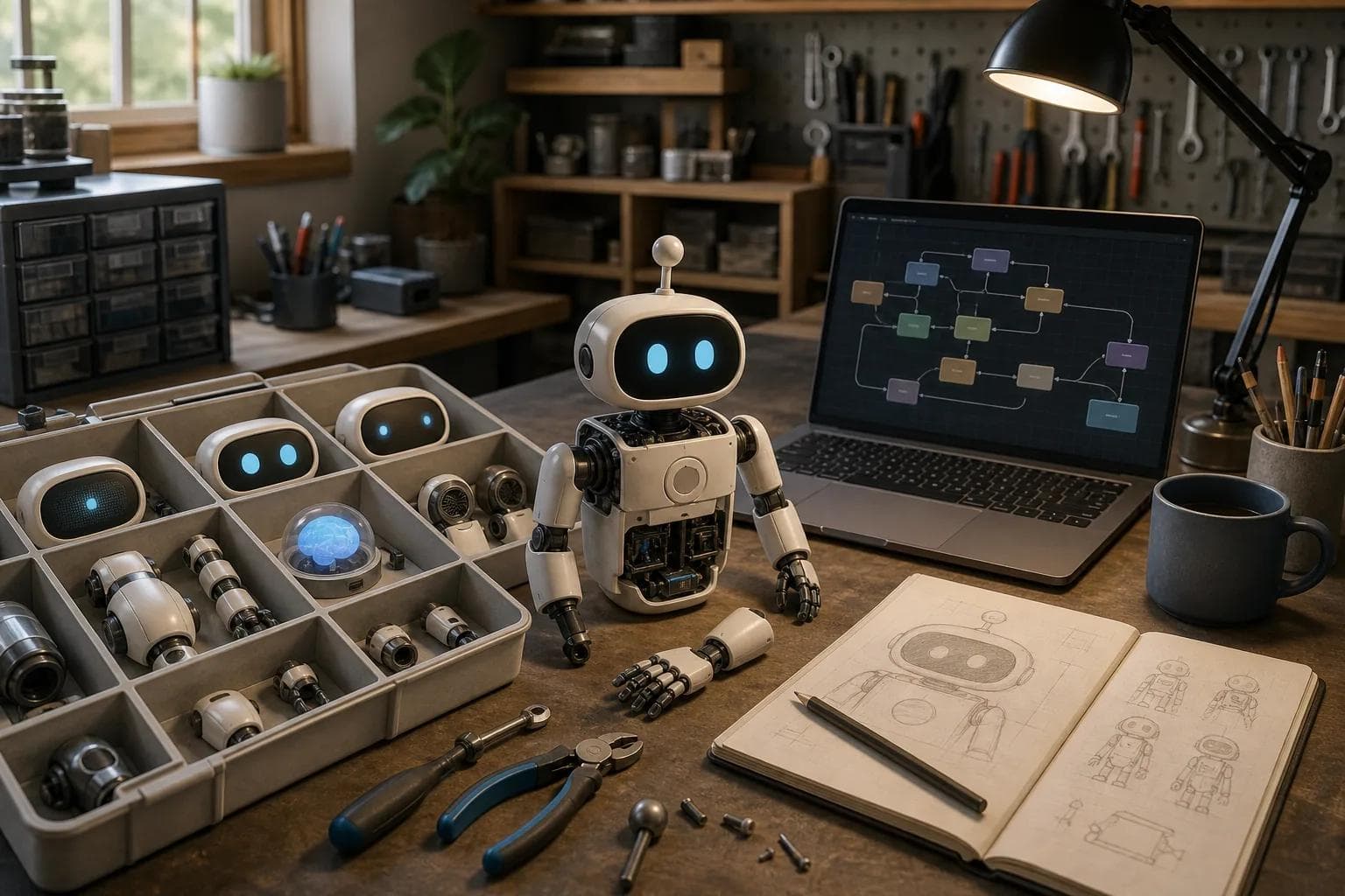 Illustration for Desktop Bot-Building Tools