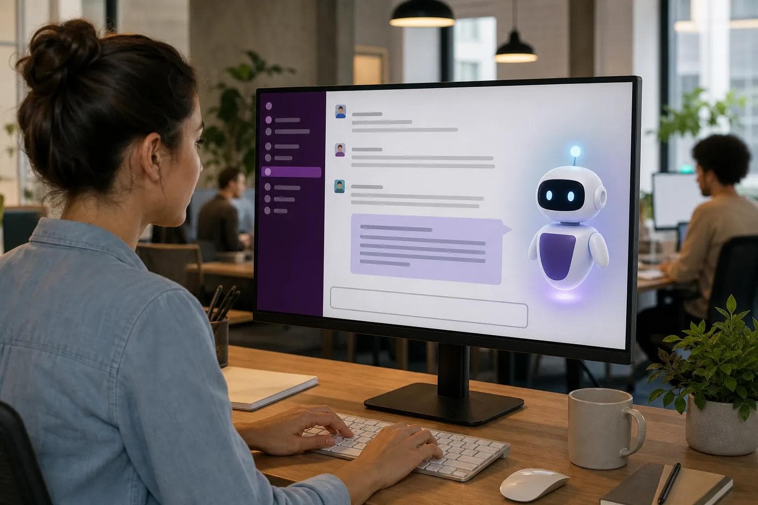 Illustration for ChatGPT integration for Slack